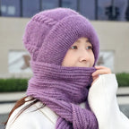 Thickened Fleece-Lined Women's Winter Hat