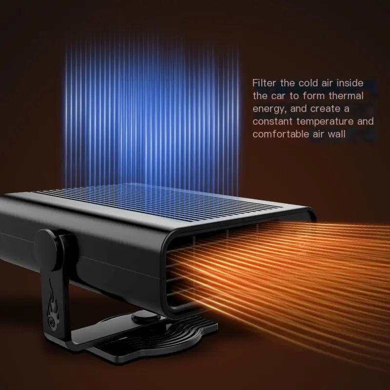 12V Car Heater & Defroster for Windshield Fogging