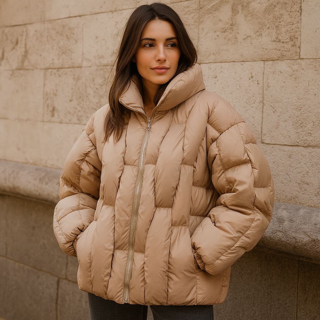 Women’s Winter Puffer Jacket – Thick Warm Insulated Coat