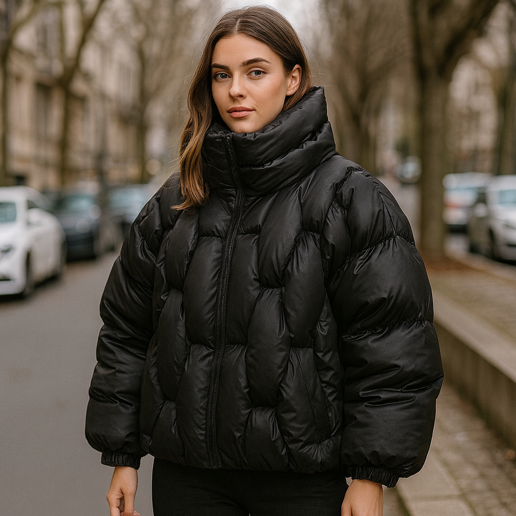 Women’s Winter Puffer Jacket – Thick Warm Insulated Coat