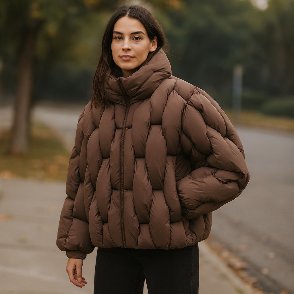 Women’s Winter Puffer Jacket – Thick Warm Insulated Coat