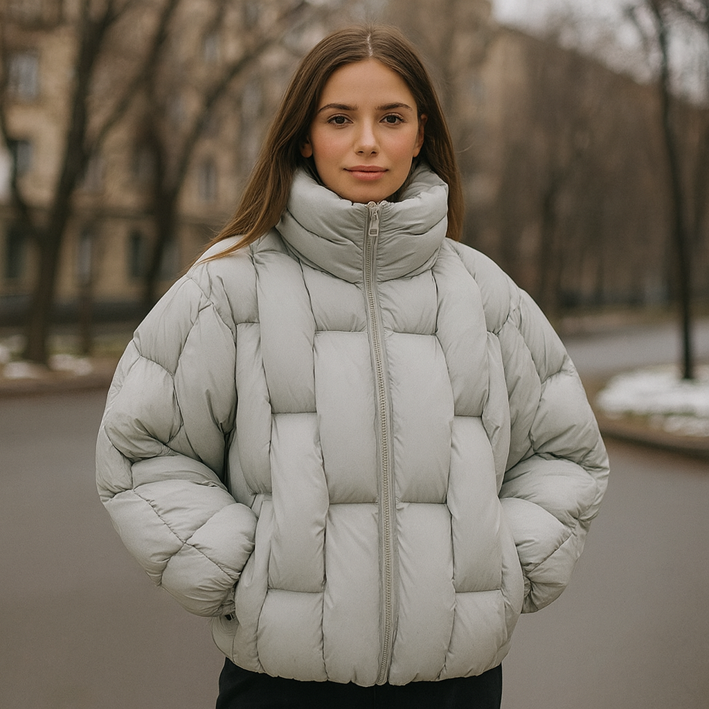 Women’s Winter Puffer Jacket – Thick Warm Insulated Coat