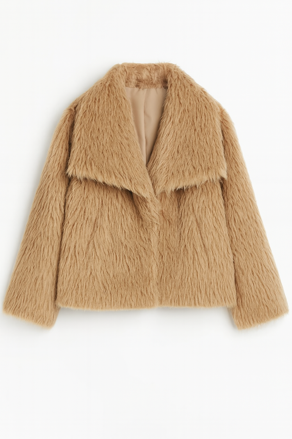 Women’s Winter Faux Fur Coat – Soft Plush Warm Oversized Luxury Jacket