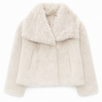 Women’s Winter Faux Fur Coat – Soft Plush Warm Oversized Luxury Jacket