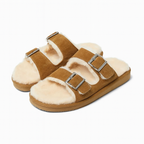 Warm Fuzzy Slippers – Soft Indoor Slip-On Sandals for Women