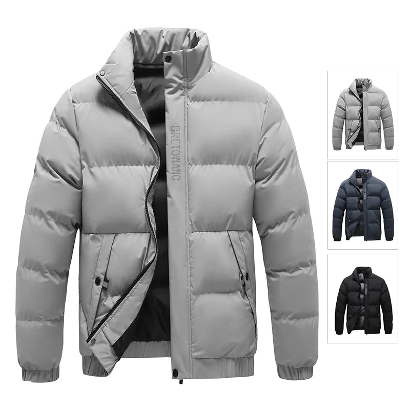 Men's Warm Winter Puffer Jacket