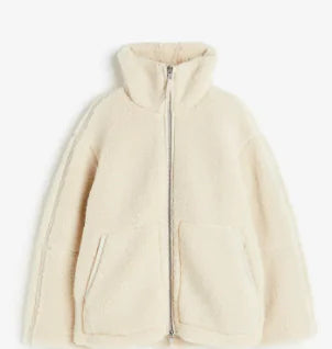 Women's Comfy Teddy Puffer Fleece Jacket