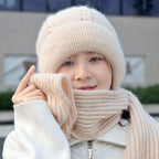 Thickened Fleece-Lined Women's Winter Hat