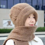 Thickened Fleece-Lined Women's Winter Hat