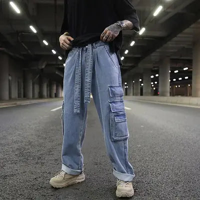 Best Cargo Jeans for Men – Tactical Work Denim with Multi Pockets