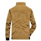 Men's Cotton Corduroy Jacket - Thick and Warm Winter Coat