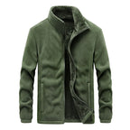 Men’s Warm Fleece Jacket – Thick Polar Zip-Up Sweatshirt Coat