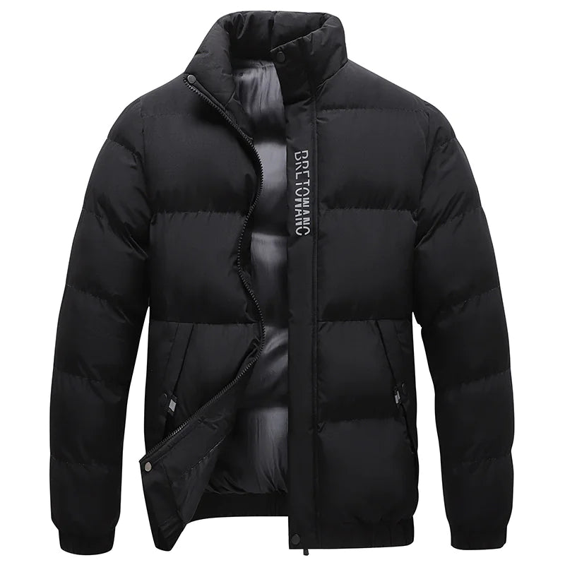 Men's Warm Winter Puffer Jacket