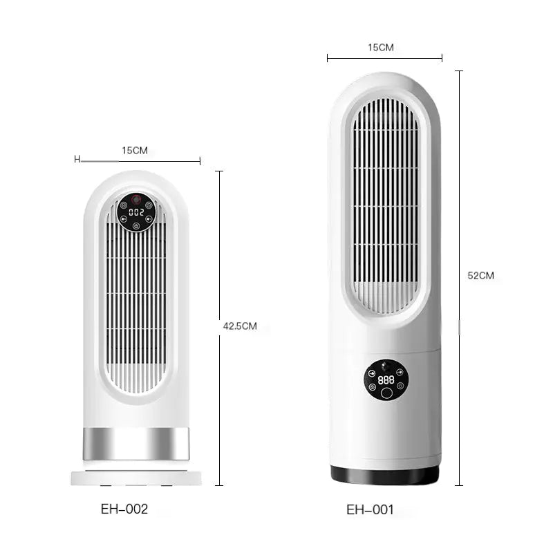 Portable Fast Heating Heater with Body Sensor Protection