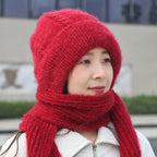 Thickened Fleece-Lined Women's Winter Hat